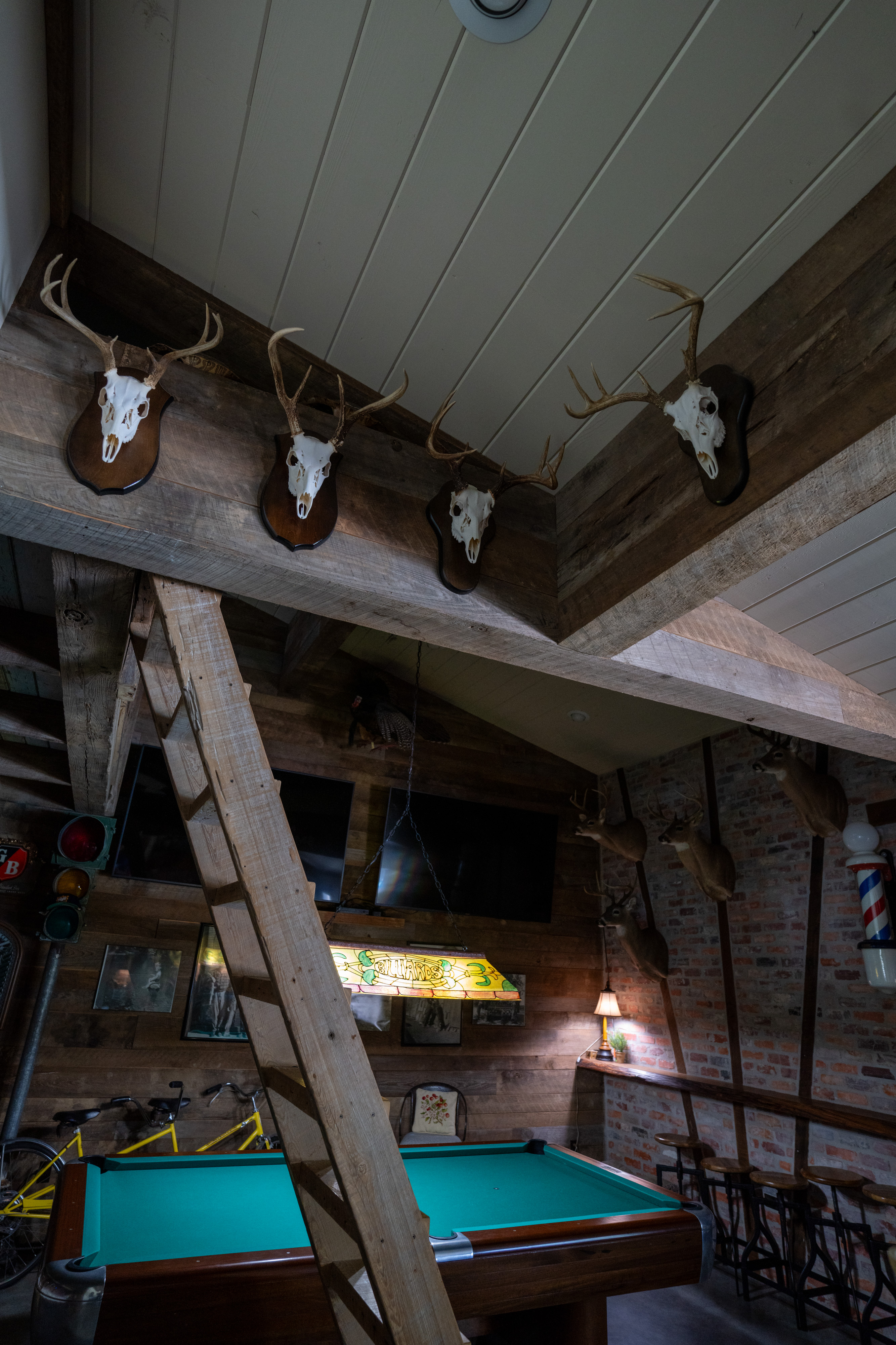 Interior detail at The Game Room